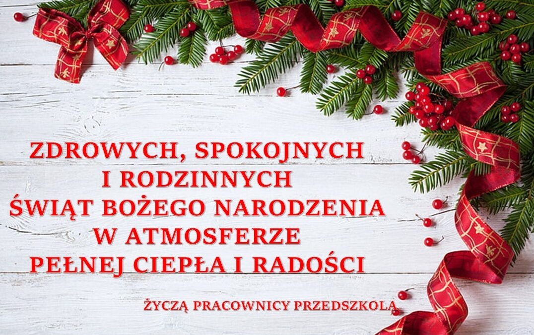 Życzenia świąteczne