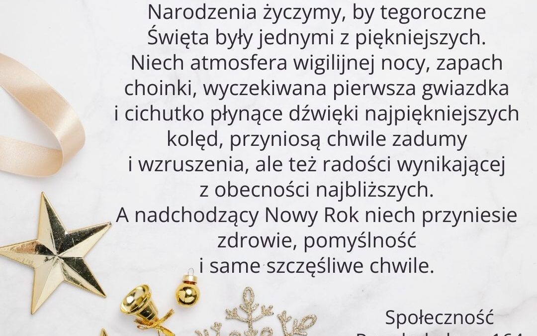Świąteczne Życzenia Bożonarodzeniowe